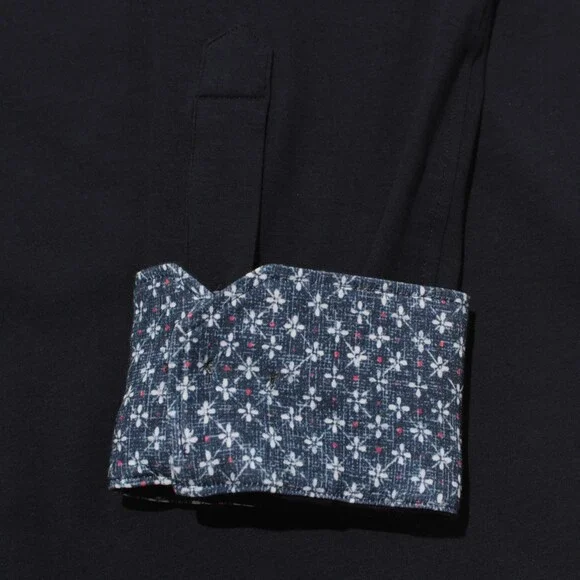 Emanuel Berg NWT Byron Casual Button Down Shirt Size 40 15.75 M in Blue Cotton